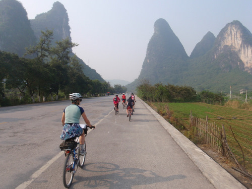 On the southern road out of Yangshou.